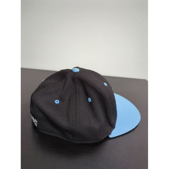 Vintage Houndz Fitted Mens M The Game Pro Hat Embroidered Dog Light Blue Cap - Picture 4 of 7